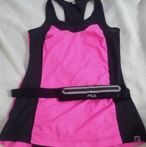 Fila sport Tank Top and sports belt